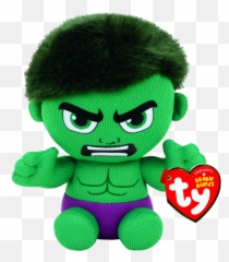 Marvel Hulk Beanie Babies - Hulk Plush Png,Hulk Transparent