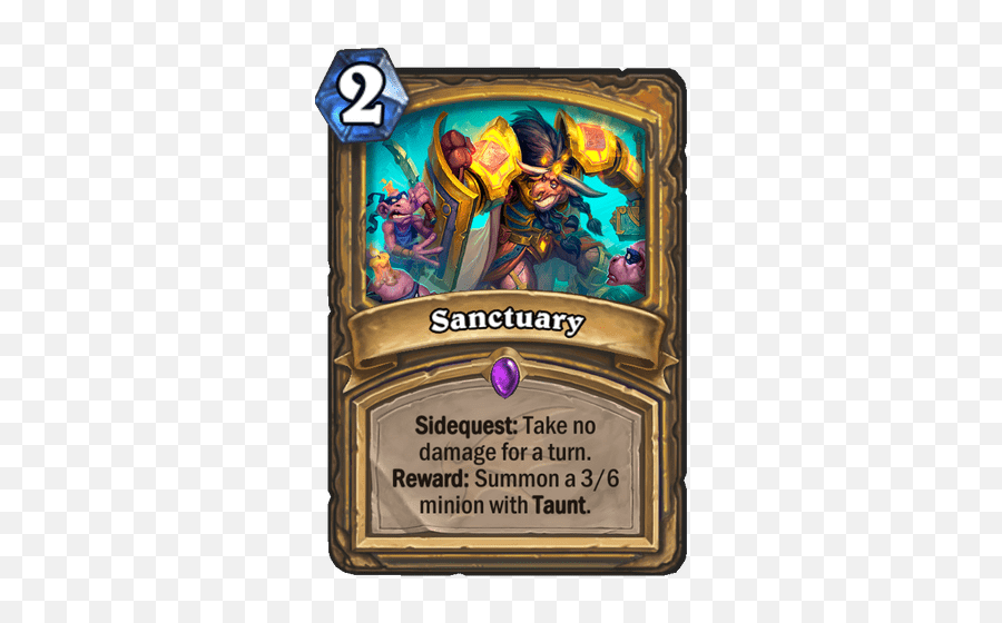 New Paladin Epic Card Revealed - Sanctuary News Hearthpwn Paladin Side Quest Hearthstone Png,Paladin Png