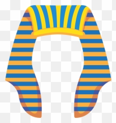 Pharaoh Headdress Clipart Png Image - Pharaoh Headdress Png,Headdress Png