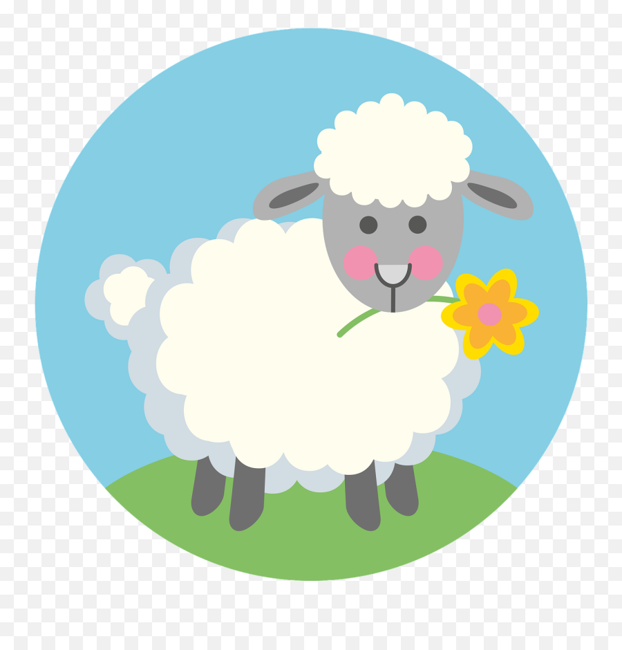 Easter Lamb - Cute Lamb Clipart Png,Lamb Png