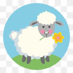 Easter Lamb - Cute Lamb Clipart Png,Lamb Png
