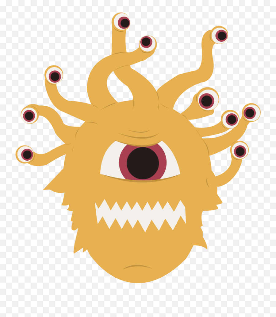 Oc Beholder Simple Vector Art Dnd - Gulli Max Logo Png,Beholder Png