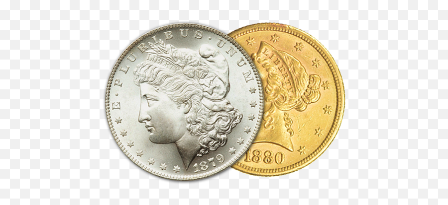Premier Coin Galleries - Gold And Silver Coins Png,Gold Coins Png