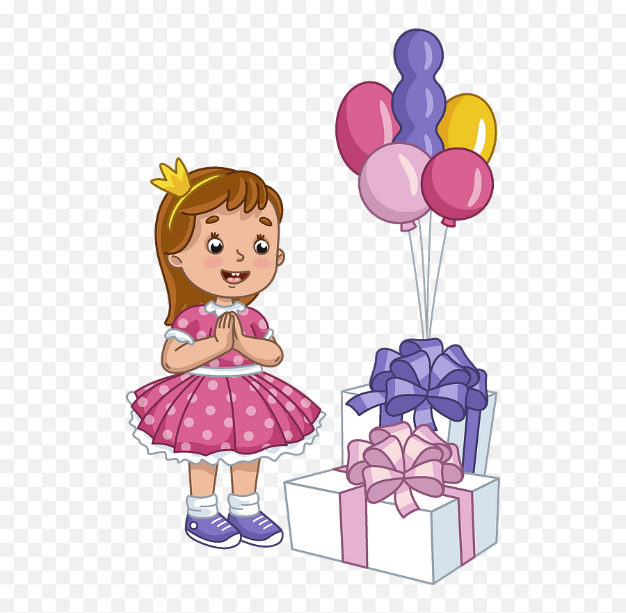 Birthday Girl Clipart Free Download Transparent Png - Clip Art,Girl Clipart Png