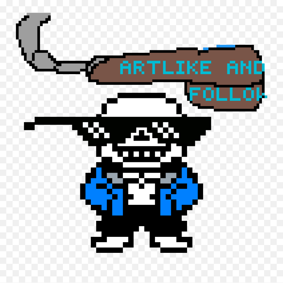 Mlg Sans - Sans Sprite Png Full Size Png Download Seekpng Sans Pixel Art,Sans Sprite Png