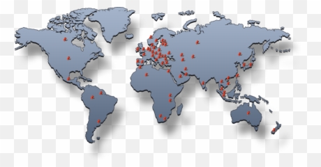 World Map Png - Transparent Background