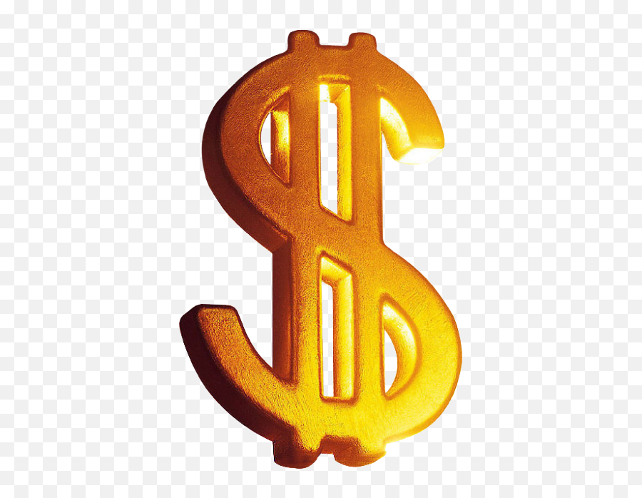 Dollar Sign United States Gold - Number Png,Gold Dollar Sign Png