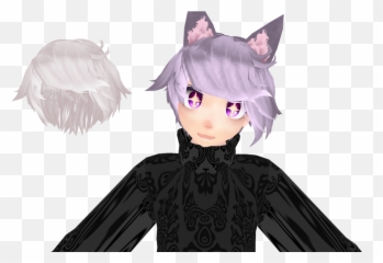 Male Hair Mmd Dl Transparent Png - Anime,Emo Hair Png