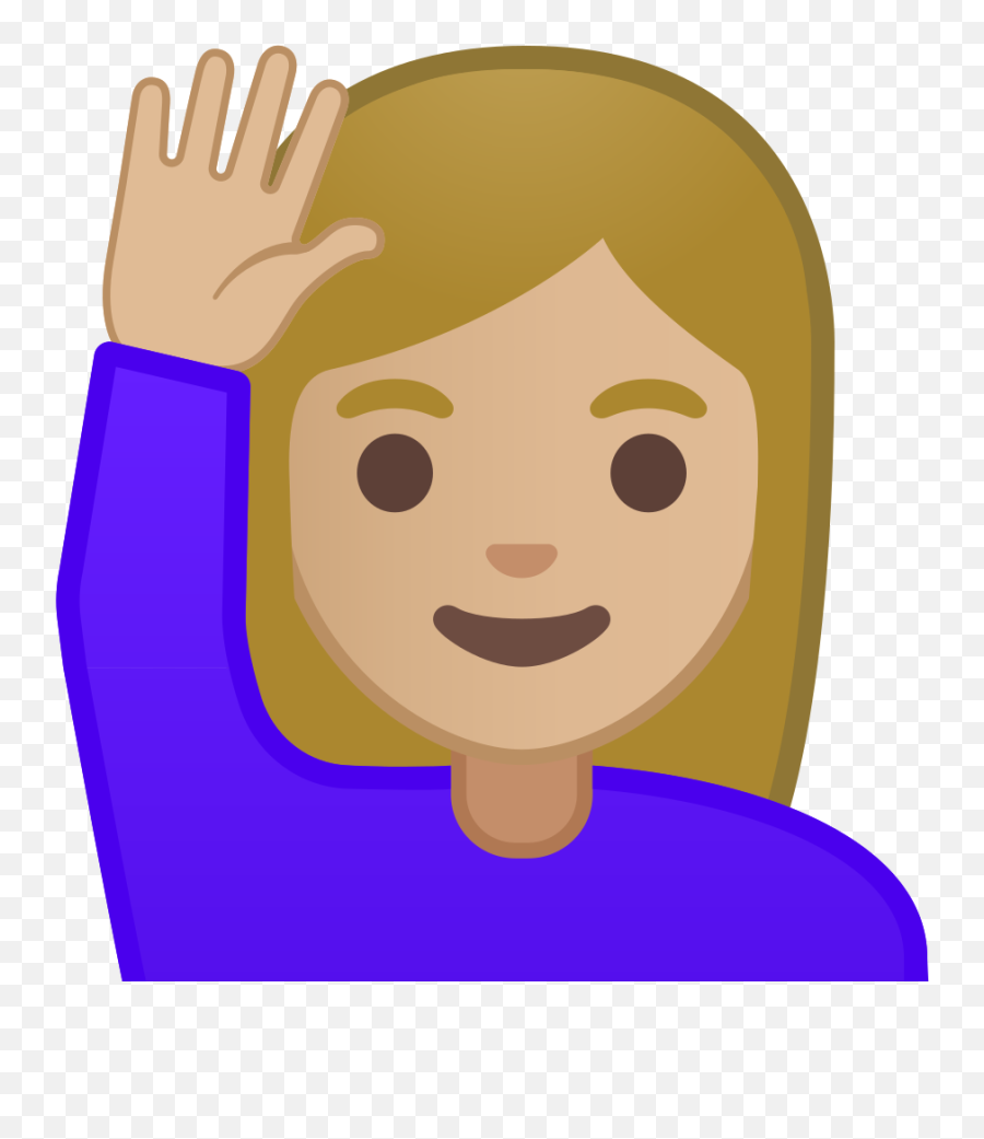 Download Sassy Girl Emoji Copy Paste The - Emoji Raise Your Hand Emoji Png,Girl Emoji Png