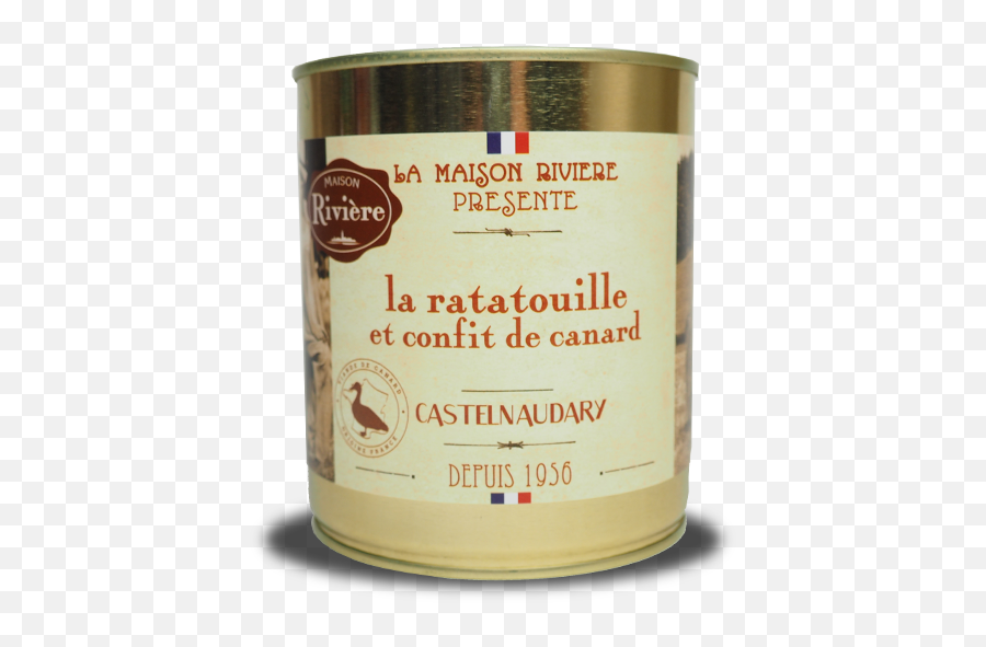 Ratatouille And Duck Confit Ready Meals With Meat - Maison Produit Maison Riviere Png,Ratatouille Png