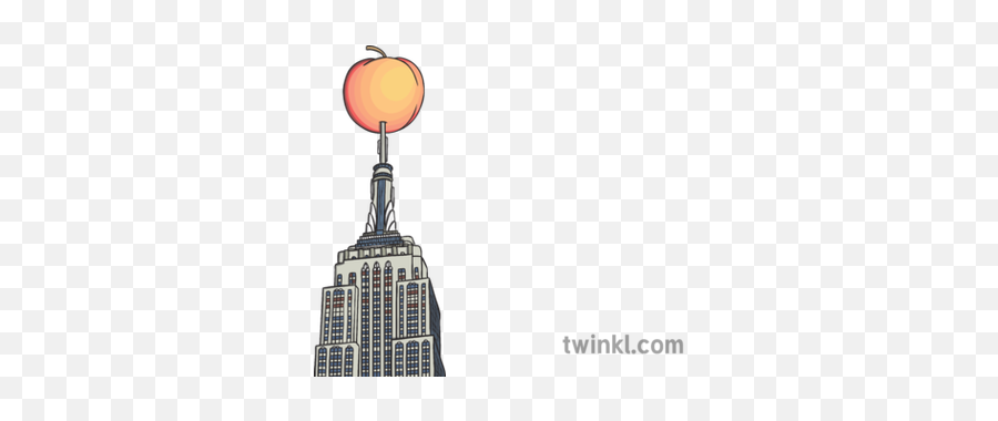 Peach - Facade Png,Empire State Building Png