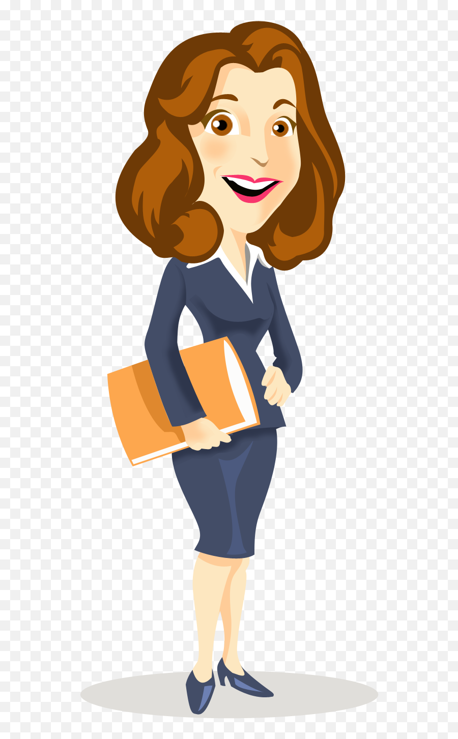 Professional Woman Clipart Png - Business Woman Cartoon Png,Female Png