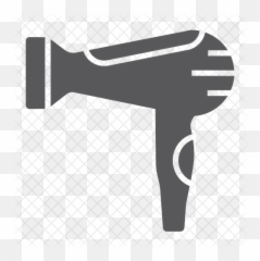 Hair Dryer Icon Of Glyph Style - Hair Dryer Png,Blow Dryer Png