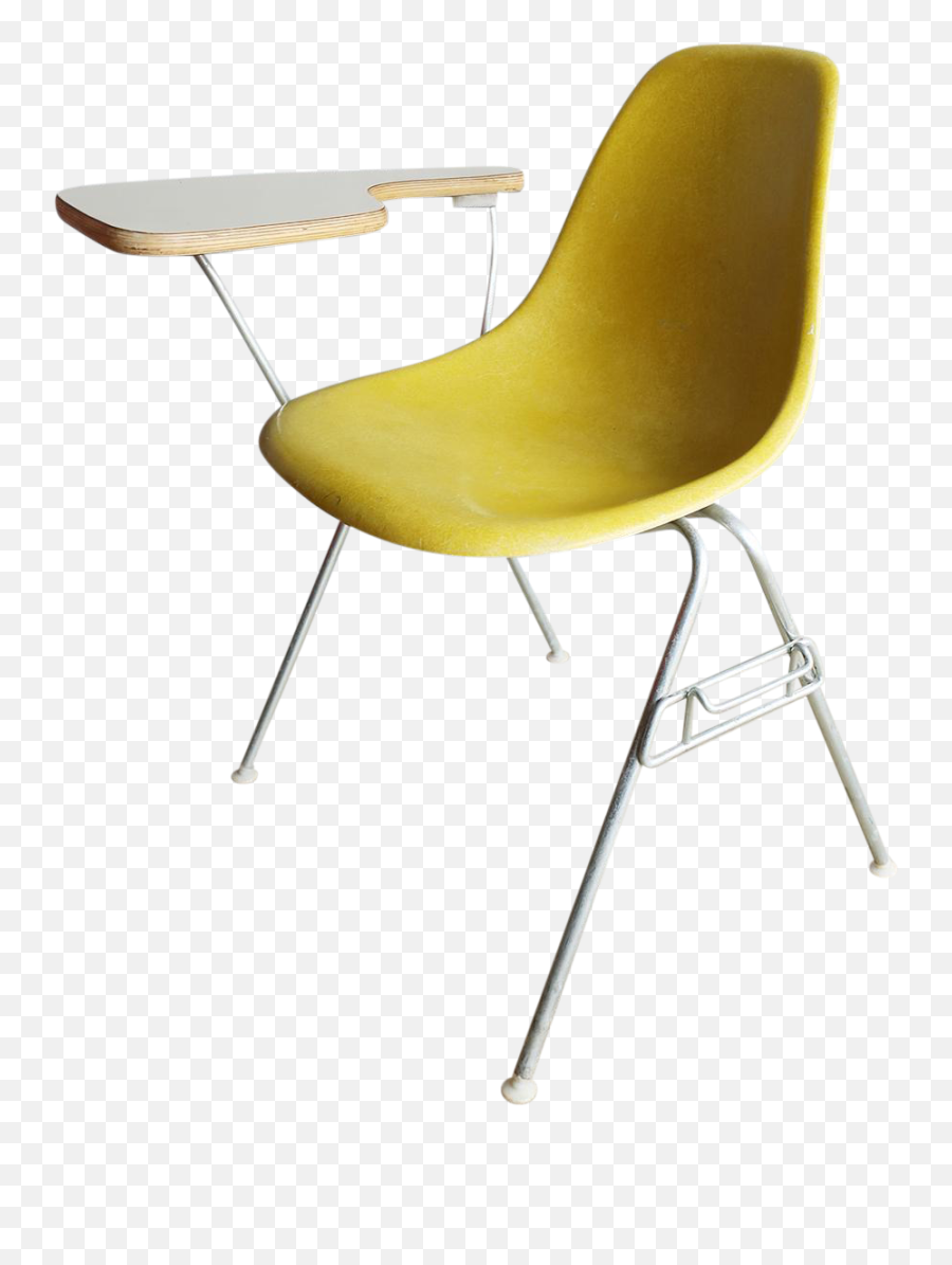 Eames Shell School Desk Chair For Herman Miller - Herman Miller Stuhl Ray And Charles Eames Png,School Chair Png