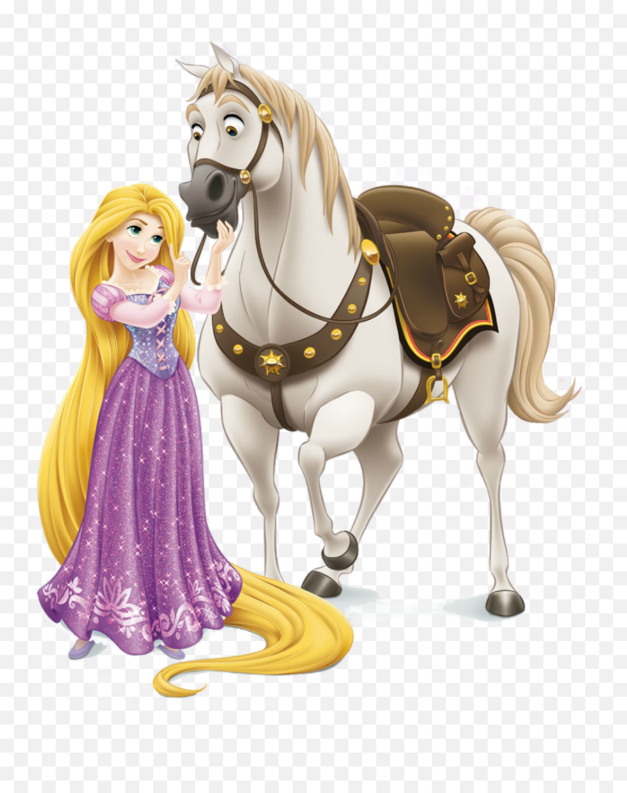Horse Pony Game Video Rapunzel Tangled - Rapunzel And Her Horse Png,Rapunzel Transparent Background