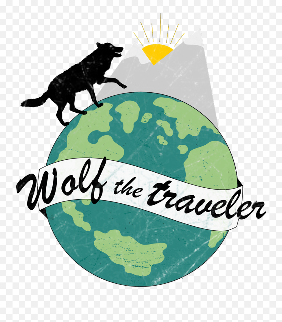 Wolf The Traveler - Travel Stories Through A Wolfu0027s Eyes Poster Earth Day Creative Png,Wolf Eyes Png
