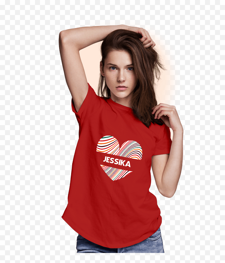 Custom T - Shirt Printing U2013 Create Own Tshirt Design Online Women T Shirt Fashion Png,T Shirt Design Png