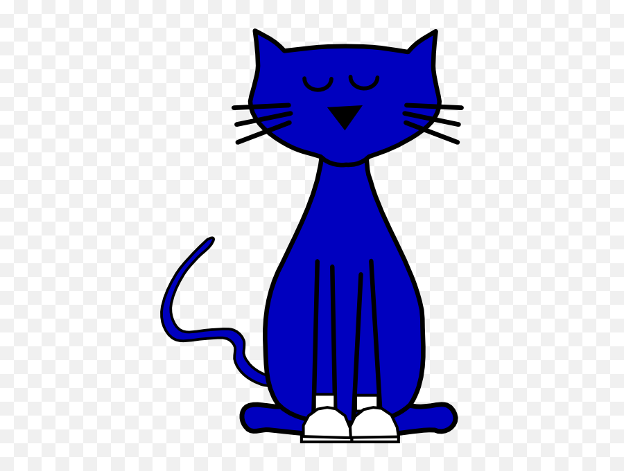 Free Clipart Yellow Cats Png Picture 503082 - Blue Cat Clipart,Cat Clipart Transparent