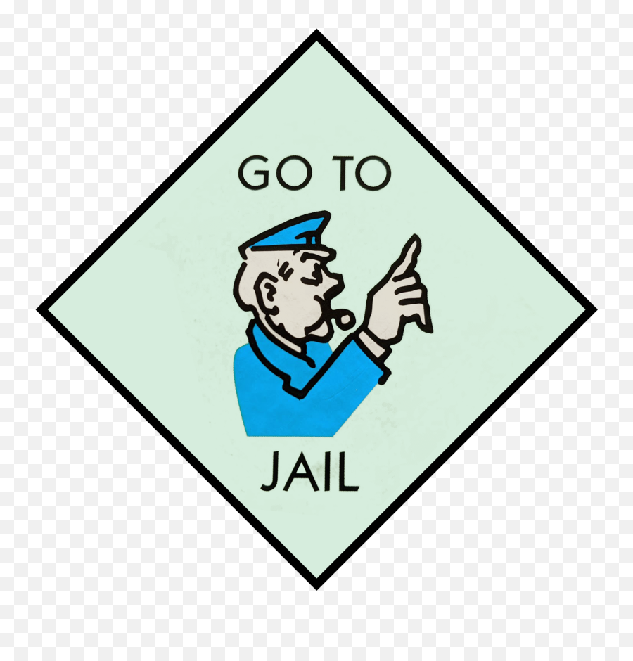 Police Monopoly - Monopoly Board Go To Jail Png,Monopoly Png
