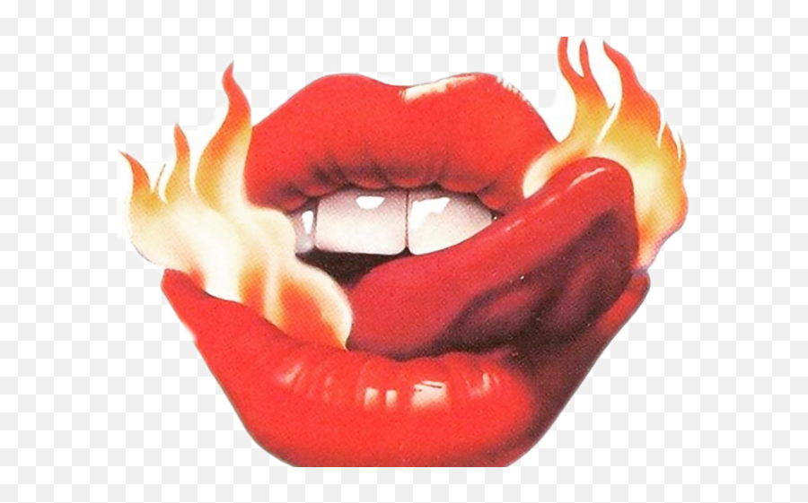 Flames Clipart Tongue Fire - Tongue Png,Tongue Transparent