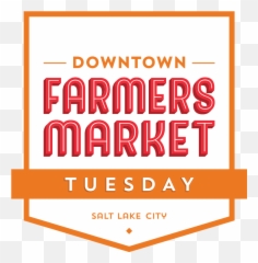Downtown Salt Lake City Farmers Market - Vertical Png,Farmers Market Png