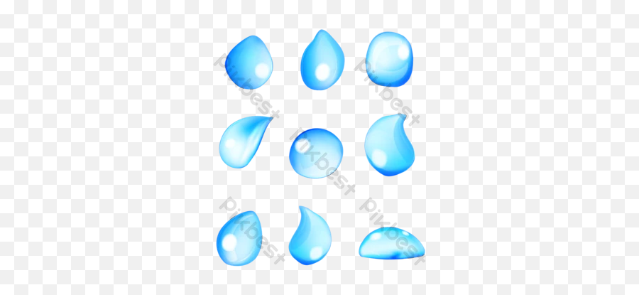 Water Drop Vector Ai Templates Free Psd U0026 Png - Dot,Water Drop Emoji Png