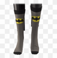 Batman And Superman Caped Socks 2 - Pack Bundle Superhero png