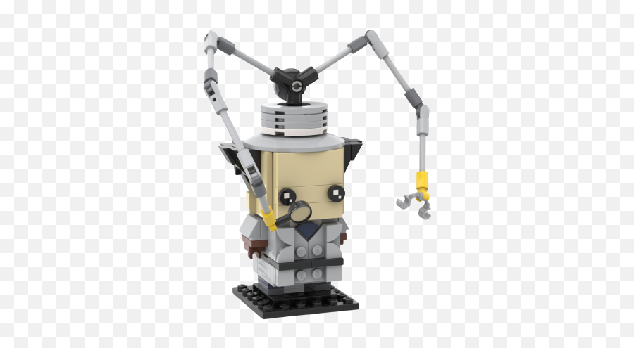 Moc - 35886 Inspector Gadget Brickheadz Block Set Moc Factory Inspector Gadget Lego Moc Png,Inspector Gadget Logo