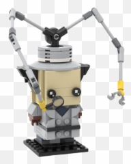 Moc - 35886 Inspector Gadget Brickheadz Block Set Moc Factory Inspector Gadget Lego Moc Png,Inspector Gadget Logo