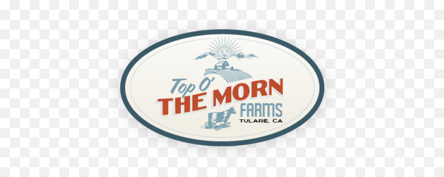 Top Ou0027 The Morn Farms Inc - Farm Fresh Glass Bottled Milk Top O The Morn Farms Logo Png,Got Milk Logo