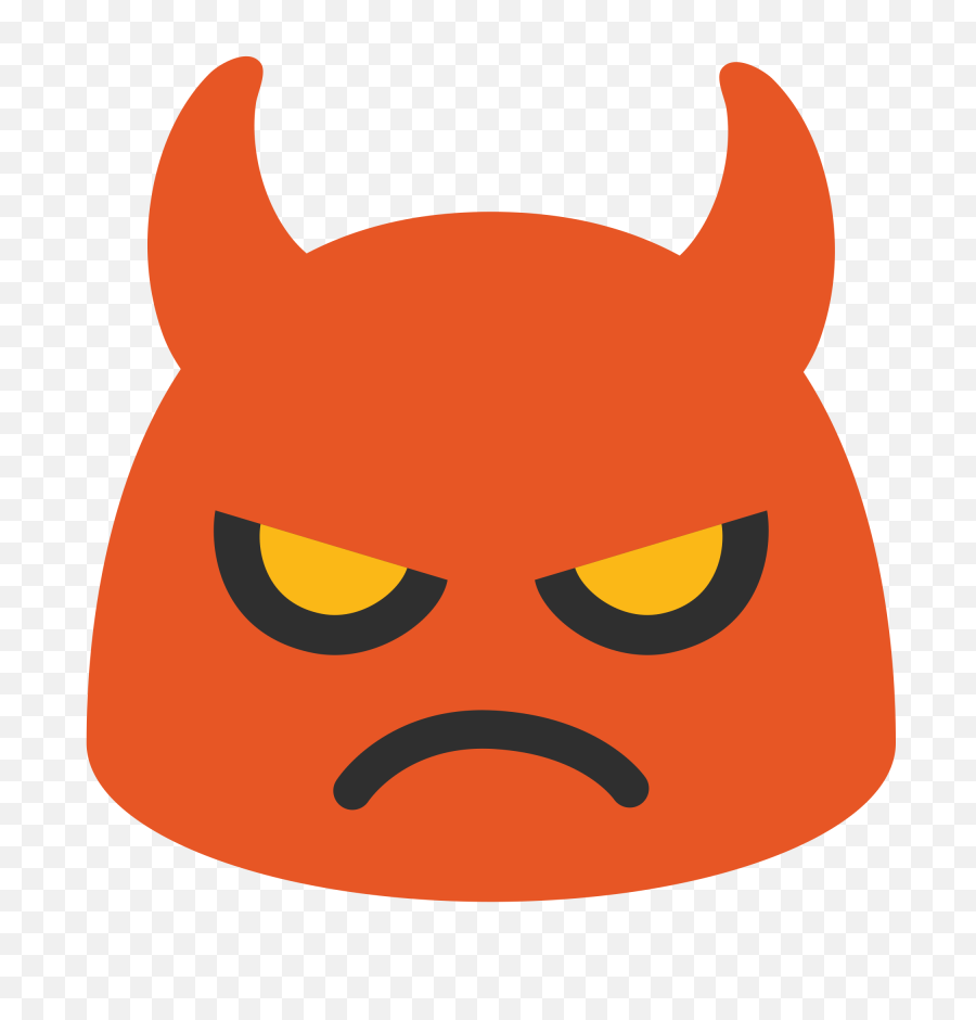 Fileemoji U1f608svg - Wikimedia Commons Android Devil Emoji Png,Eye Emoji Transparent