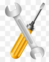 Tool Clipart Screw Driver Transparent - Screwdriver And Wrench Png,Screw Png