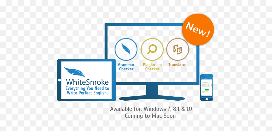 English Grammar Checker Software Whitesmoke World - Whitesmoke Grammar Checker Png,White Smoke Transparent