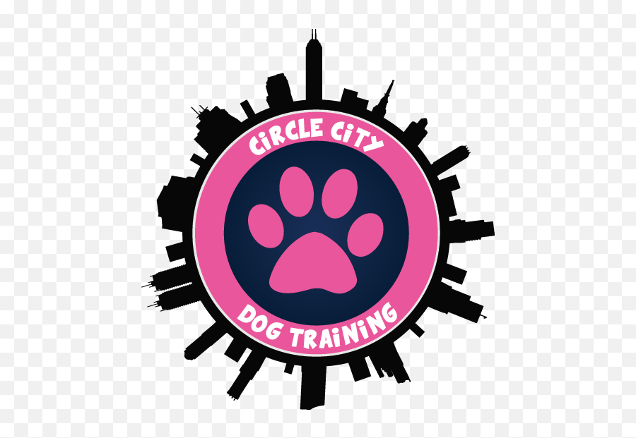 Circle City Dog Training In - Home Dog Training In Indianapolis Dot Png,Pink Dog Logo