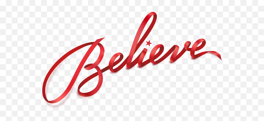 Believe - Give Love Believe Png,Make A Wish Logo Transparent