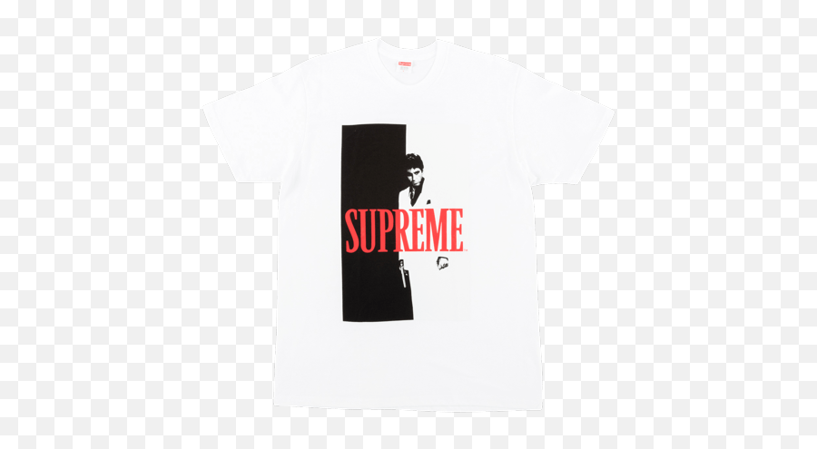 Supreme Scarface Split Tee - Tony Montana Scarface Png,Scareface Logo