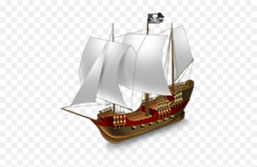 Computer Icons Brigantine History Art - Pirate Ship Ship Icons Pirate Ship Transparent Png,Pirate Ship Transparent Background