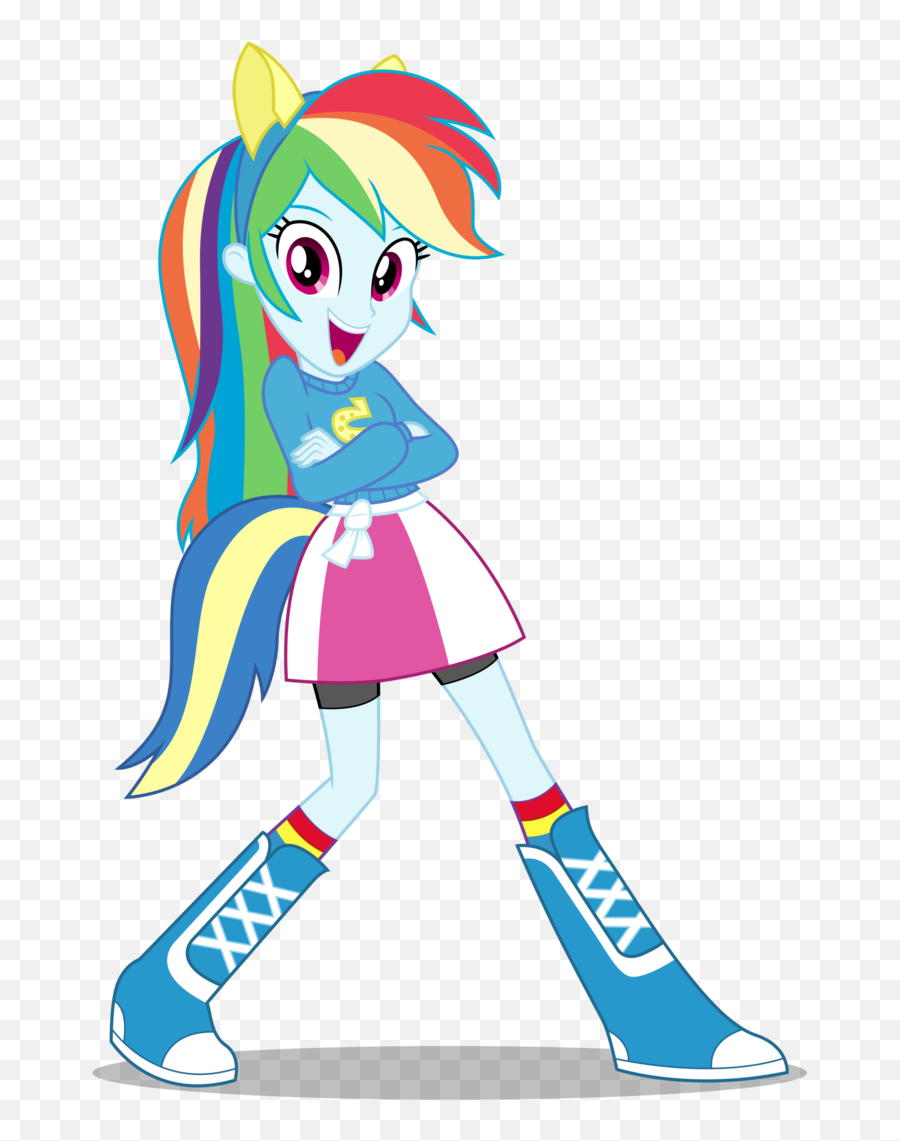 My Little Pony Rainbow Dash Png - We Started By Finding A Rainbow Dash Equestria Girls Cafeteria Song,Dash Png