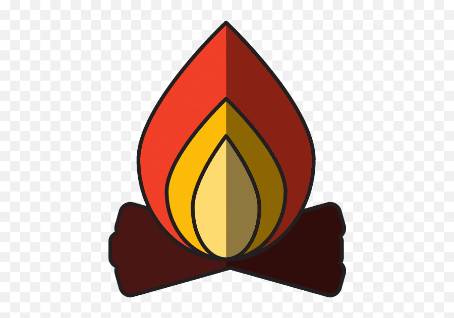 Campfire Flame Icon - Canva Language Png,Campfire Icon