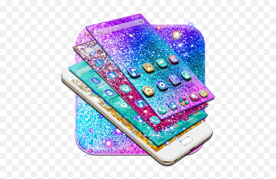 Colorful Glitter Dreamy Theme Apk 134 - Download Free Apk Colorful Go Launcher Themes Apk Png,Glitter Icon