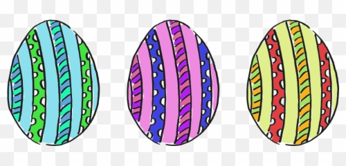Easter Eggs - Icon Clipart Full Size 1950187 Line Of Transparent png