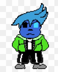 Sanic Sprite Oc Pixel Art Maker - Hard Mode Sans Sprite Png,Sanic Png