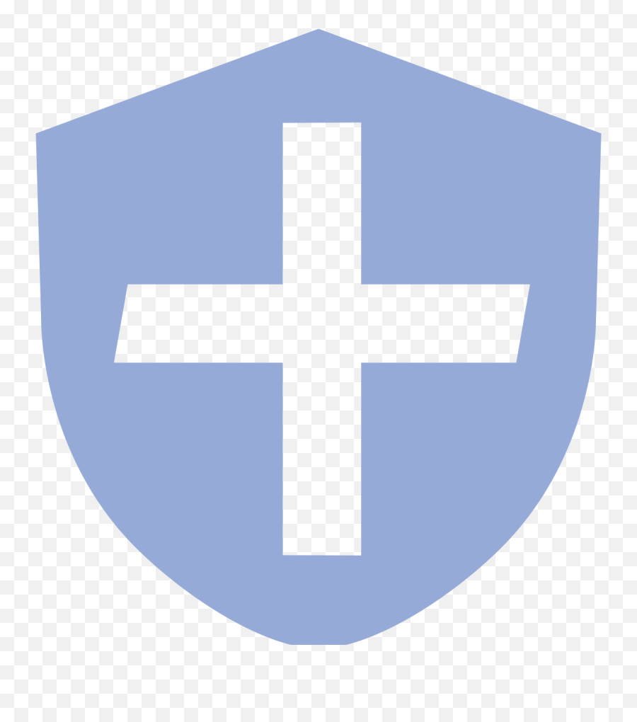 Blue Health Shield Icon - Health Blue Shield Icon Png,Shield Icon Transparent