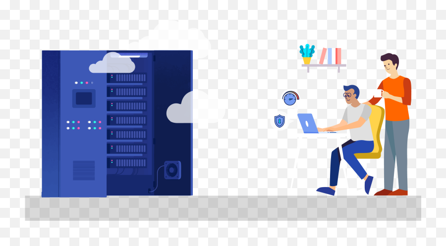 Download Free Web Dedicated Service Computing Windows - Hosting Illustration Png,Servers Icon Png