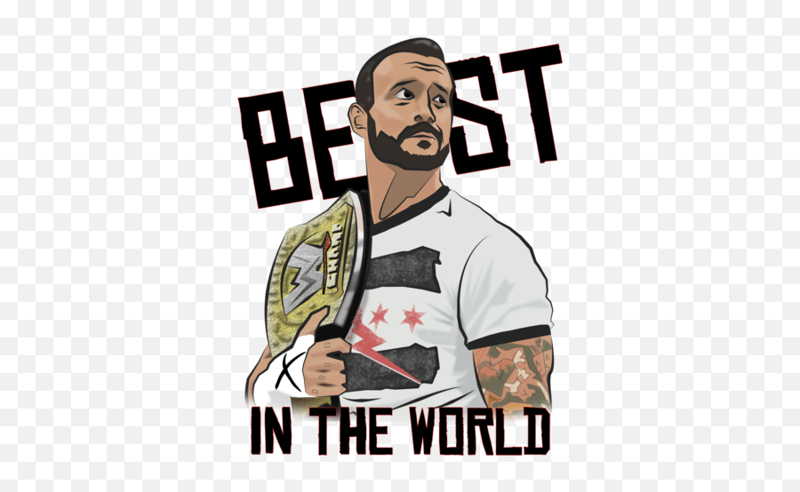 Wwe Network Imágenes - Cm Punk Best In The World Comic Png,Wwe Layla Icon