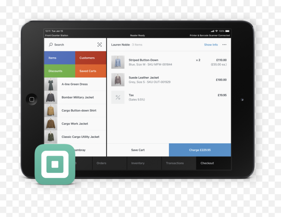 Get Started With Square For Retail Support Centre - Gb Square Retail App Png,Square App Icon