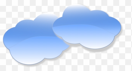 Blue Clouds - Free Clipart png