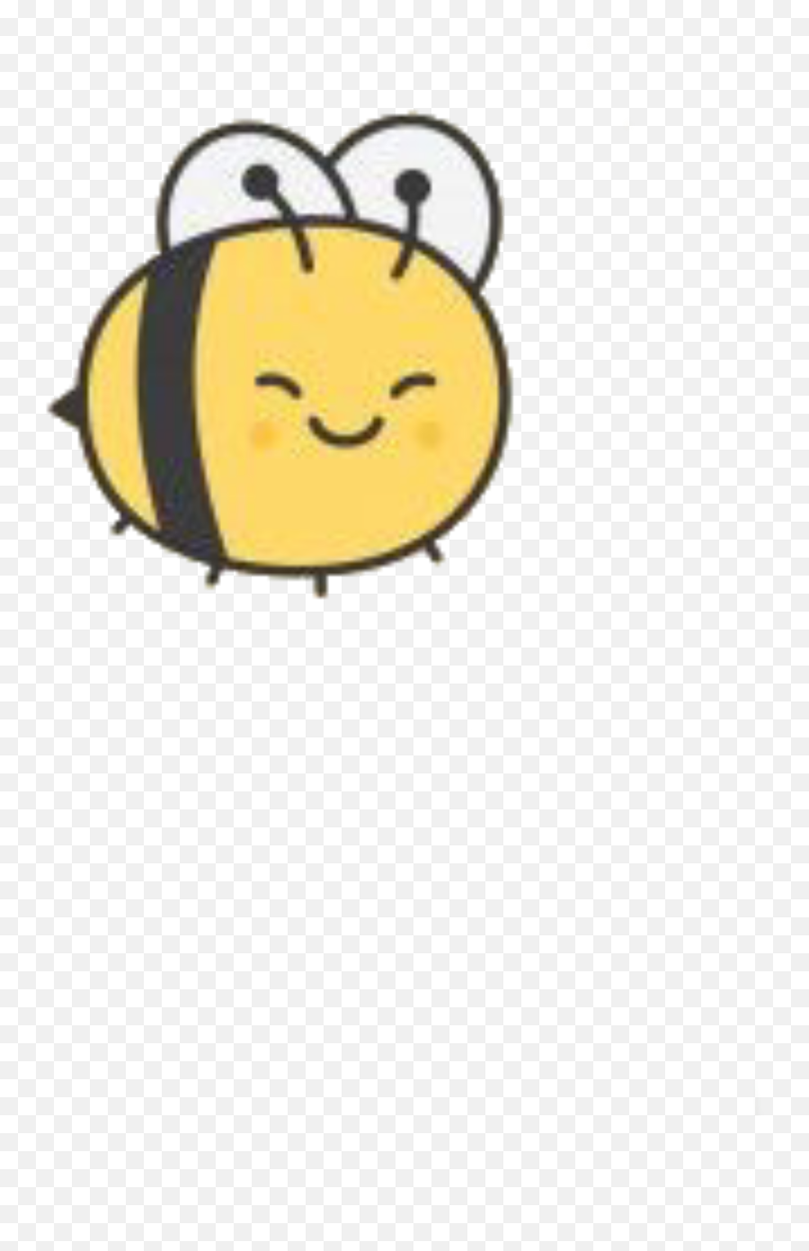 The Coolest Bee Stickers - Happy Png,Cute Bee Icon