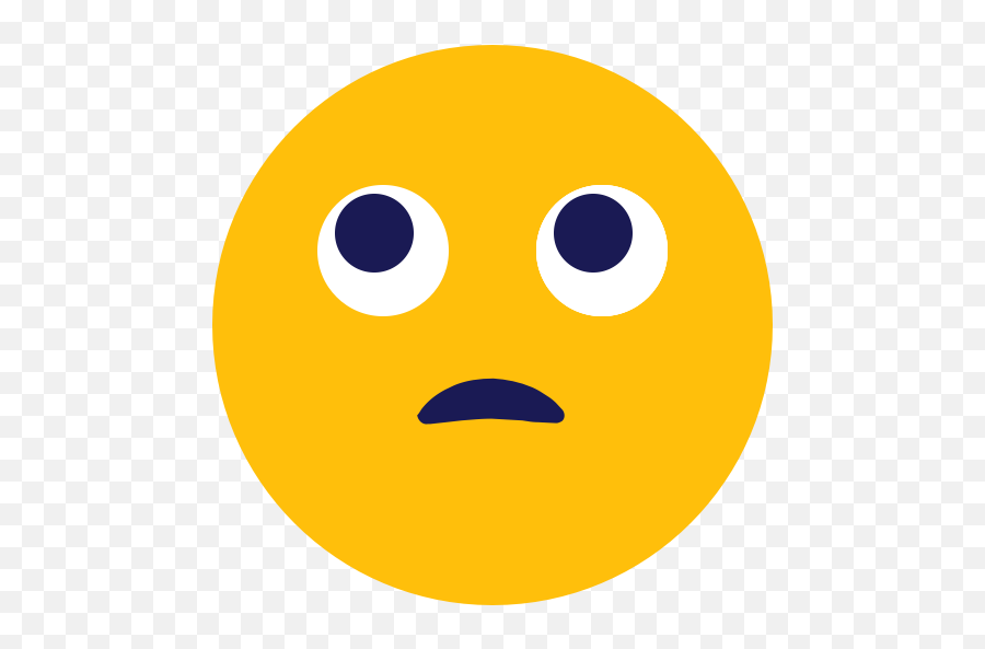 Emoji Think Thinking Icon - Unhappy Icon Png,Think Emoji Png