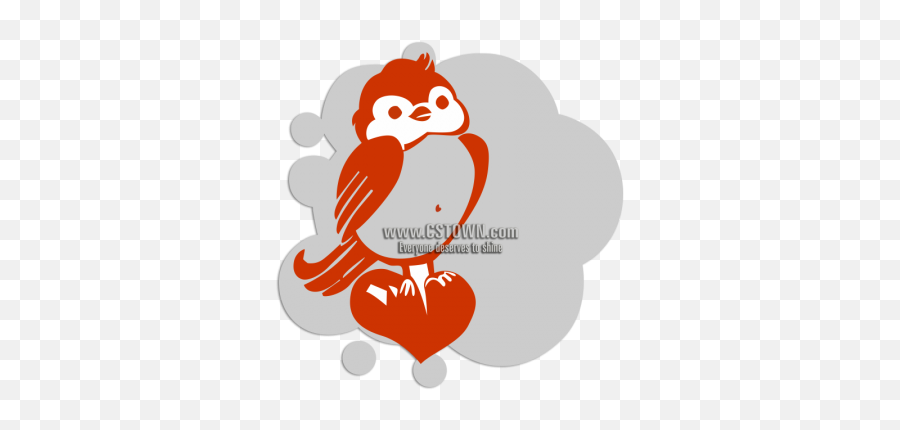 Cute Owl Vinyl Transfer Logo - Cstown Illustration Png,Cute Logo